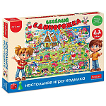 Игра настольная 3+ " Hatber " Ходилка. Веселый единорожка, в наборе: игровое поле 70*50см, кубик, фишки, картонная упаковка
