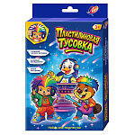 Набор для творчества " Луч " Пластилин, мозаика. Животные, в наборе: 3 картинки 21*14,8см, пластилин 7 цветов, стек, инструкция на упаковке