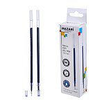 Стержень гелевый " Mazari " 130мм синий 0,5мм, игольчатый пишущий узел, картонная упаковка