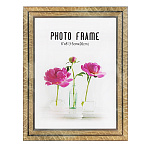 Фоторамка " KWELT " пластиковая 15*20см Светло-коричневая, акриловое стекло 0,5мм, ширина багета - 20мм