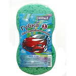 Губка автомобильная " Housemaid " Midi, ассорти, 21х12х6см,  пенополиуретан