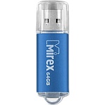 Флеш-диск " Mirex " 64GB Unit голубой USB 2.0