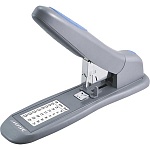 Степлер мощный №23/6 на 200л " deVente " 100скоб металлический/пластиковый, противоскользящая резиновая вставка, два режима скрепления скоб, глубина закладки бумаги 50мм, металлический механизм подачи скоб, регулируемое расстояние до места скрепления, заг