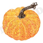 Декоративный элемент " Миленд " Фигурка- Яркая тыква, 14*14см