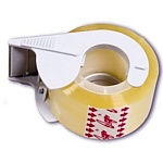 Диспенсер для канцелярской ленты СО СКОТЧЕМ, максимальный размер скотча 24*30м, пластик, 4,5*6,7*3см " Луч ", пакет, европодвес