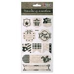 Наклейки детские " Decola " 125*265мм из мешковины- 2, пакет, европодвес