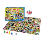 Игра фотовикторина " Русский стиль " В мире животных, состав: игровое поле 42*60см, 4 фишки, кубик, правила игры, 5-12лет, картонная упаковка 32*22*3см