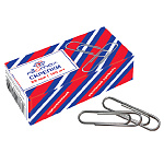 Скрепки " Attomex " 28мм оцинкованные, 100шт, картонная коробка