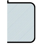 Папка " Пчелка " МАЛЫЙ ФОРМАТ А5-01 (230*180*25мм) молния вокруг бесцветная, черная окантовка, пластик