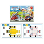 Альбом А4 30л " Эксмо " Поисково-спасательная техника, на скобе, обложка - мелованный картон, глянцевая ламинация, блок- офсет 120г/м2, 2 л. для вырезания с объемными фигурами