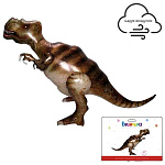 Шар фольгированный фигурный " Браво " 47"/118см Динозавр, Тираннозавр