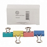 Зажимы " Dolce Costo " цветные 15мм 12шт/уп