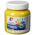 Гуашь " Луч " Классика 240мл лимонная