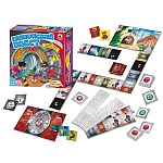 Игра настольная " Русский стиль " Шпионский квест, состав: детали игрового поля - 11шт, карточки игроков - 4шт, карточки шифра - 12шт, карточки хода игры - 24шт, правила игры, картонная упаковка 27*25*4см