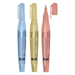 Корректирующая ручка " deVente " sigNATURE 5мл, ассорти, металлический наконечник, на спиртовой основе, быстросохнущая, пластиковый поддон