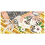 Конверт для денег " Мир открыток " 2-17 С Юбилеем! Любви! 165*85мм, фольга, пластизоль, текст