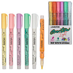 Набор маркеров акриловых " deVente " Hobby creative, Light, 6цв, пулевидный наконечник, в пластиковом боксе