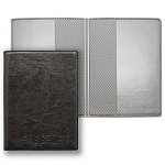 Обложка для паспорта " ДПС " черная 188*134мм ПВХ