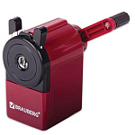 Точилка механическая Jet черная/бордовая, металлический механизм