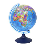Глобус политический с подсветкой от батареек 250мм " Globen ", серия Классик Евро