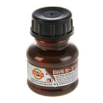 Тушь " Koh-i-Noor " 20г коричневая