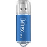 Флеш-диск " Mirex " 16GB Unit голубой USB 2.0