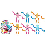 Игрушка-тянучка " Рыжий кот " Робот, 15,5*10см, со световыми эффектами, ассорти (без возможности выбора дизайна), пакет