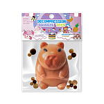 Сквиш " Капибара " с шариками, 15*12*4см, индивидуальная упаковка, европодвес