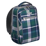Рюкзак " Erich Krause " 44*29*21см Urban 18L Forest Tartan, эргономичная спинка, 2 отделения, внешний карман на молнии, усиленное дно, светоотражающие элементы, регулируемые лямки