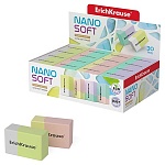 Ластик " Erich Krause " Nano Soft 33*22*13мм прямоугольный