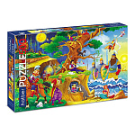 Пазлы " Hatber " 500эл Premium Сказки Пушкина 48*33см, в наборе: постер, клей 85г, шпатель, картонная упаковка