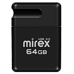 Флеш-диск " Mirex " 64GB Minca черный USB 3.0