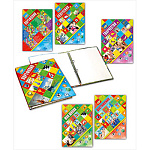 Папка-портфолио " Мир поздравлений " 885 на кольцах Хобби, комплект разделителей 5шт