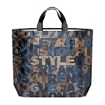 Сумка ПП многоразовая " Интерпак " с петлевой ручкой, 50*40см 160мкм Твой стиль