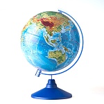 Глобус физический с подсветкой от батареек 250мм " Globen " батарейки в комплект не входят, картонная коробка