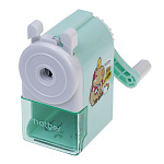 Точилка механическая " Hatber " Капибара 1 отверстие, прозрачная пластиковая упаковка