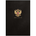Книга учета 7БЦ, А4 96л, клетка, офсет, сшивка " Проф-Пресс " Государственный символ России- 2