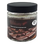 Свеча ароматизированная в банке " РСМ " Шоколад, 80*70мм, время горения 25часов, с металлической крышкой