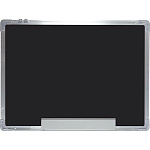 Доска меловая " Attomex " 45*30см, алюминиевая рамка, полка для маркеров, открытое крепление, термоусадочная пленка