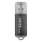 Флеш-диск " Mirex " 64GB Unit черный USB 2.0