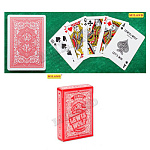 Карты игральные " Миленд " серия Lewis & Wolf, red, 54шт/колода 63*88мм