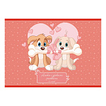 Альбом А4 20л " Эксмо " Best friends, на скобе, обложка - мелованный картон, твин-лак, блок- офсет 110г/м2, оборот обложки - уроки рисования