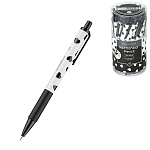 Карандаш механический " Bruno Visconti " Black&White. Сердечки, 0,7мм, с ластиком, пластиковый корпус, резиновый держатель, пластиковый клип, пластиковая туба