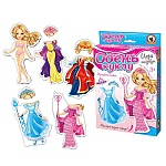 Игра на липучках " Русский стиль " Одень куклу Принцесса София, состав: кукла Софи, наряды 11шт, липучки для нарядов, инструкция, картонная упаковка 17*23*4см, европодвес