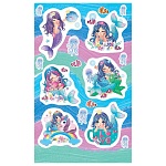 Наклейки " Мир открыток " 0-11 А6 Русалочки, без отделки