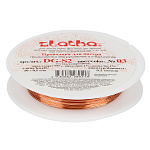 Проволока " Zlatka " №03 d=0,2мм, 10м, под медь, металлическая
