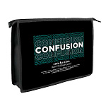 Папка " Пчелка " МАЛЫЙ ФОРМАТ А5-291 (230*190*50мм) молния сверху Путаница, пластиковая, печать на картоне