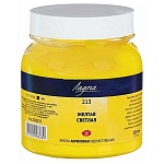 Краска акриловая " Ладога " 220мл желтая светлая