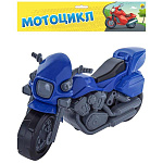 Мотоцикл " Рыжий кот " Харли Синий 26*15см пакет