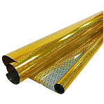 Упаковочная пленка " Браво " 70см*7,5м в рулоне, голографическая, Золото, 40мкм
